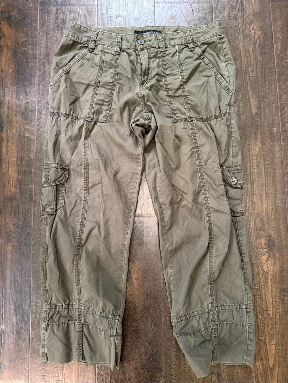 Calvin Klein Olive Green Cargo Pants